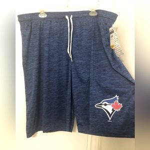 XL Mens blue jays official MLB brand shorts.